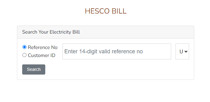 Hesco bill online