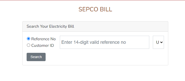 sepco bill